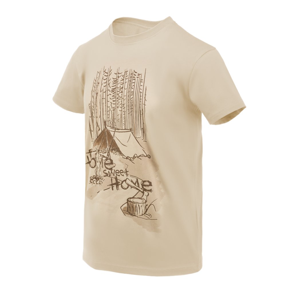 T-Shirt (Home Sweet Home) - Khaki — Helikon-Tex