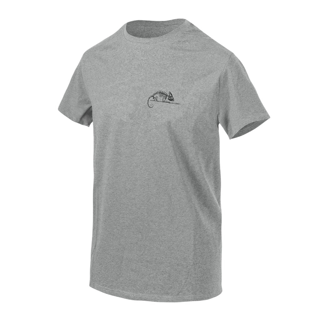 T-shirt (Helikon-Tex Logo) - Mid Grey Melange — Helikon-Tex