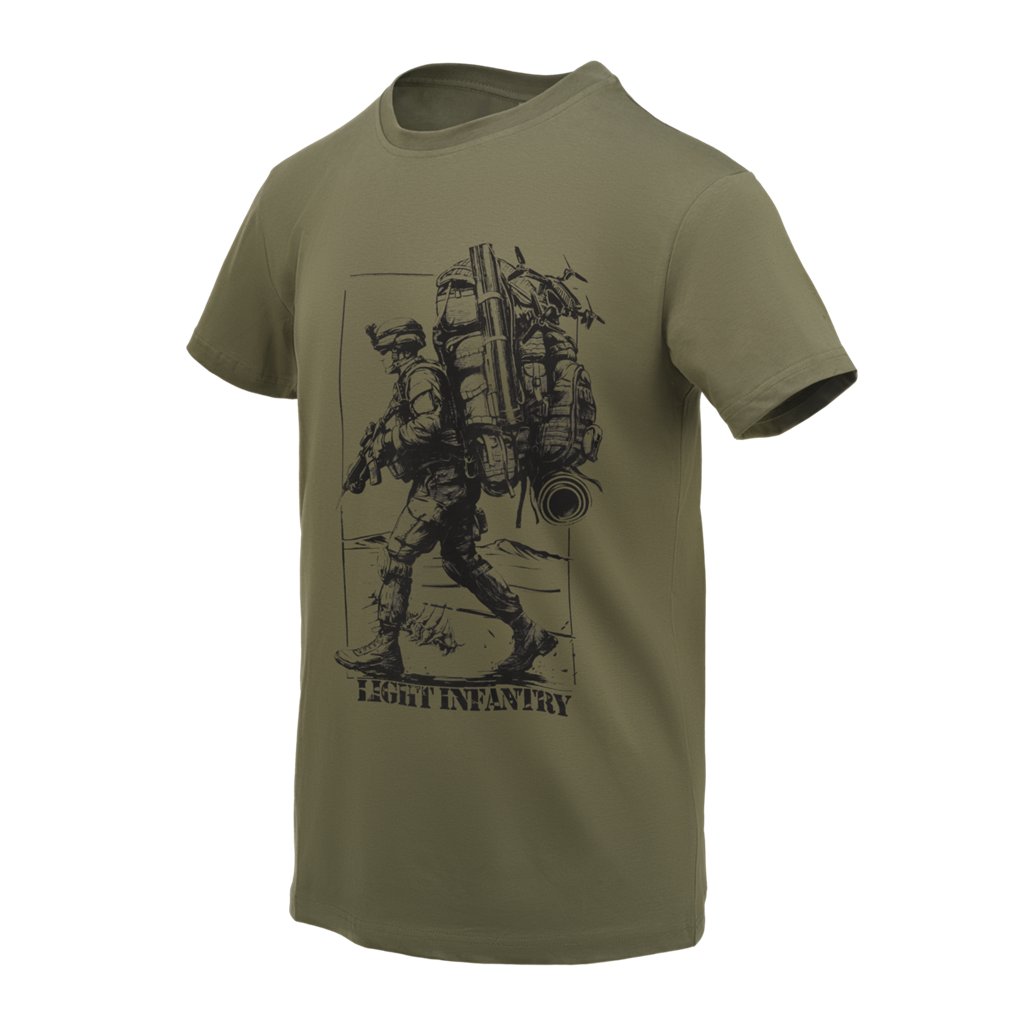 T-shirt (Light infantry) - Olive Green — Helikon-Tex