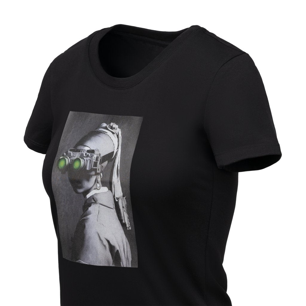 Women's T-shirt (NVG Girl) - Black — Helikon-Tex