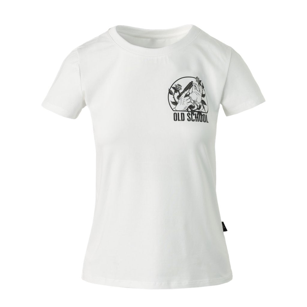 Women's T-shirt Slim (Old school) - Black — Helikon-Tex