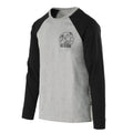 T-shirt Long Sleeve (Old School) - Mid Grey Melange — Helikon-Tex
