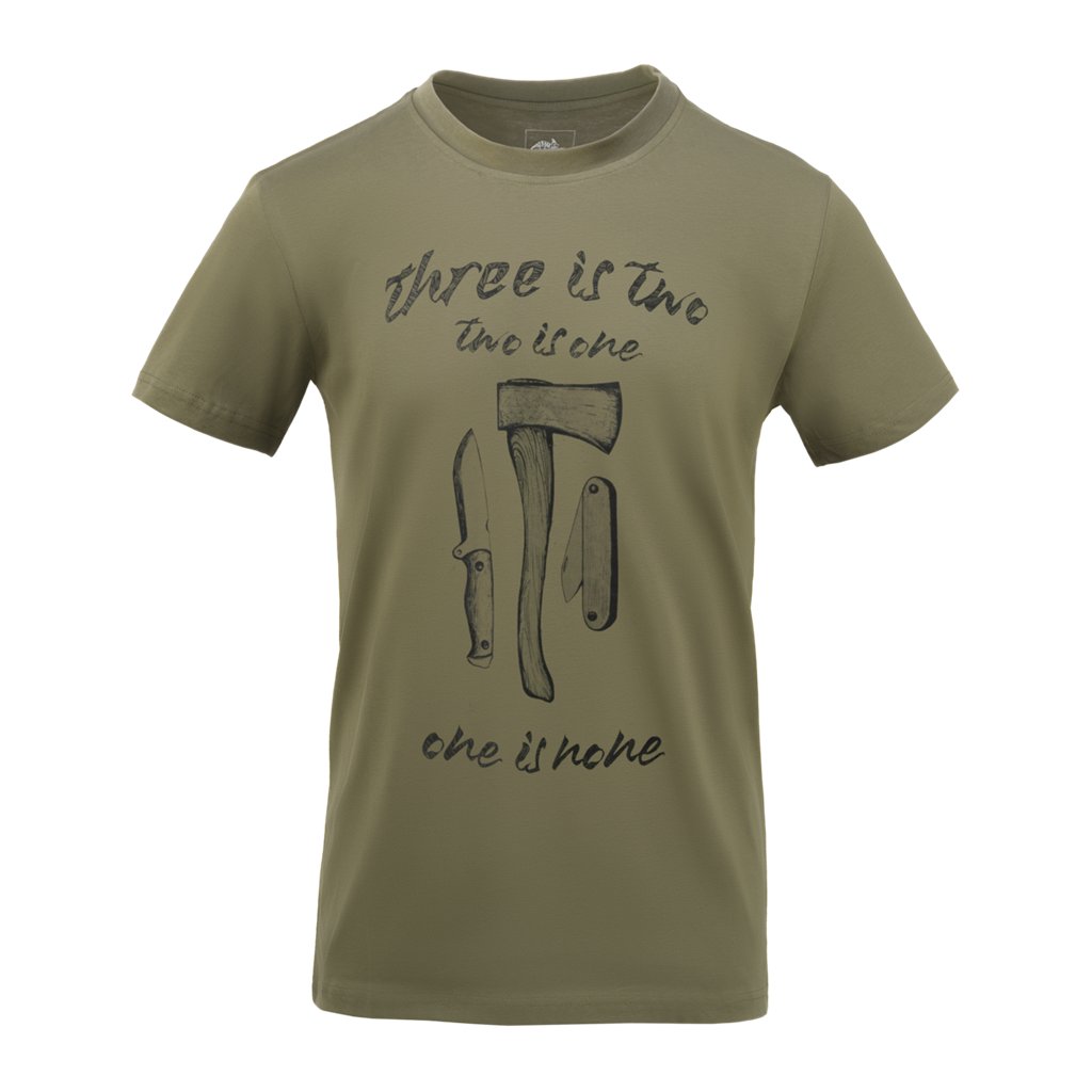 T-shirt (One is none) - Olive Green — Helikon-Tex