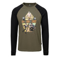 T-shirt Long sleeve (Lift, Run, Shoot) - Olive Green — Helikon-Tex