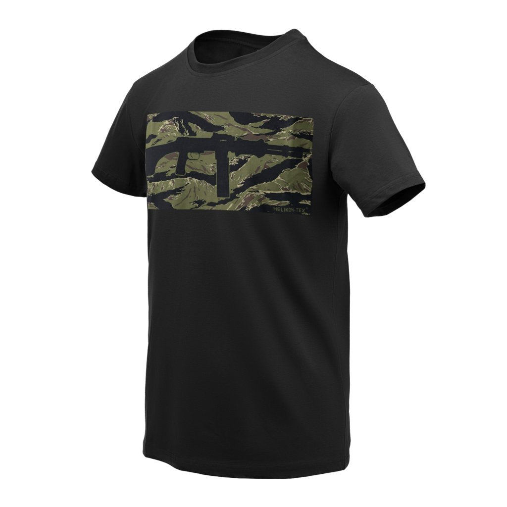 T-Shirt (RPD) - Black/Tiger Stripe — Helikon-Tex
