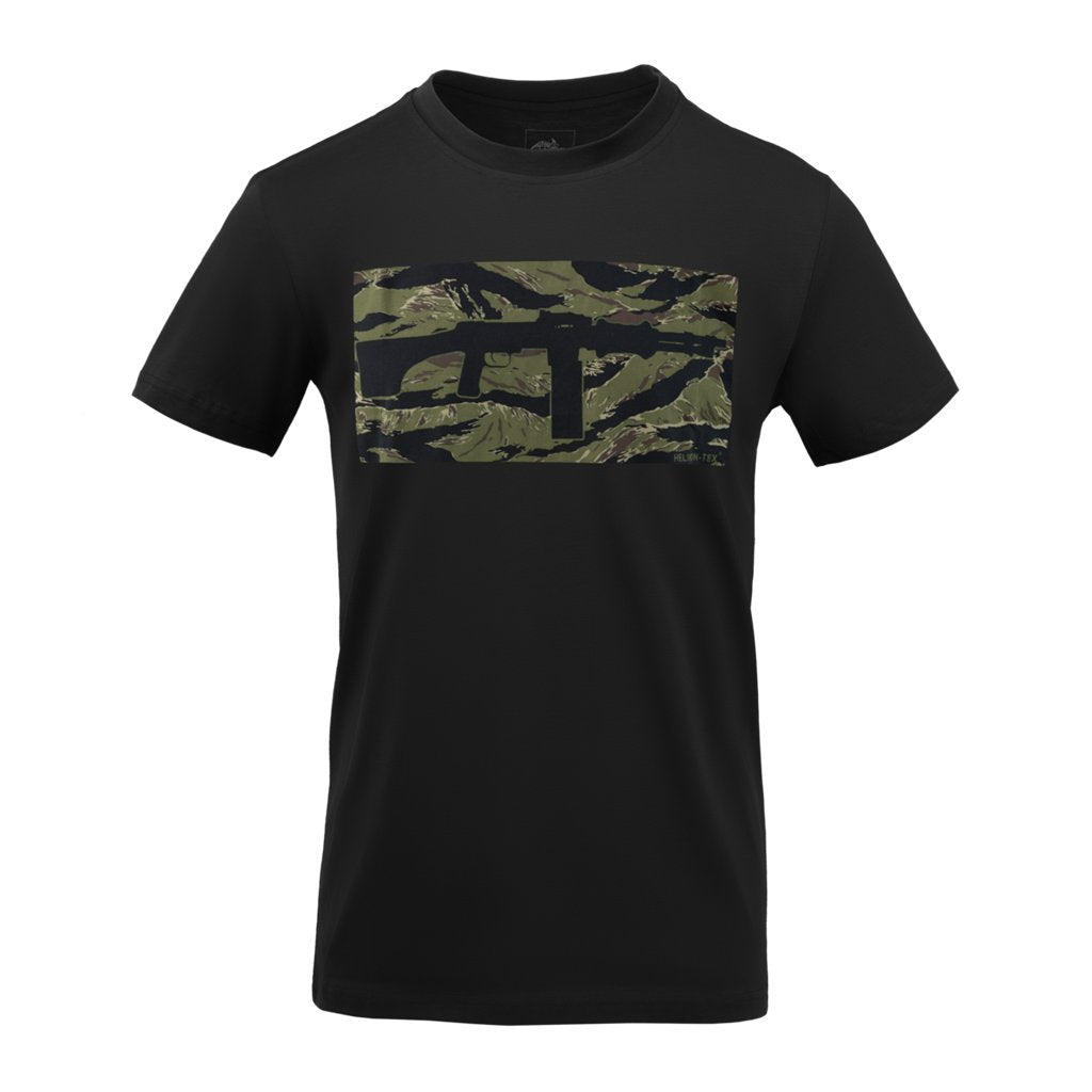 T-Shirt (RPD) - Black/Tiger Stripe — Helikon-Tex
