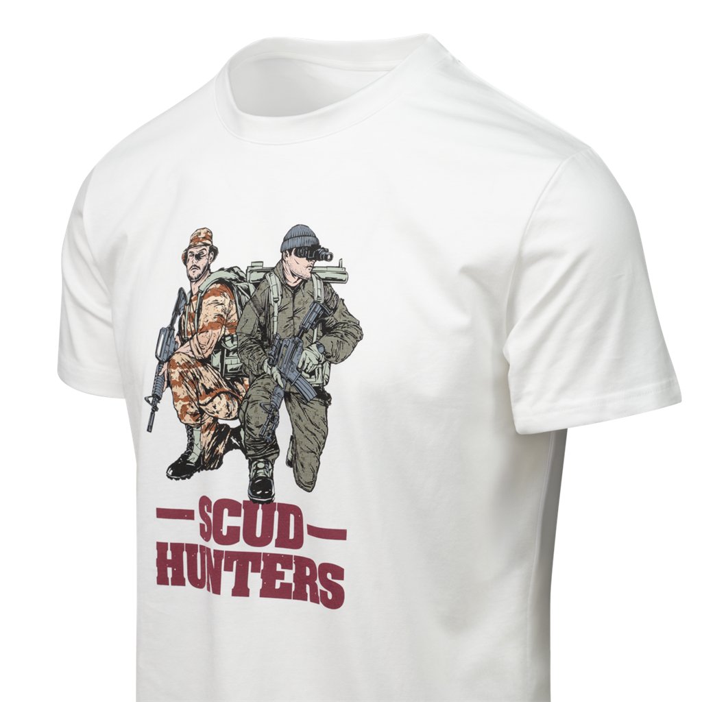 T-shirt (Scud Hunters) - White — Helikon-Tex