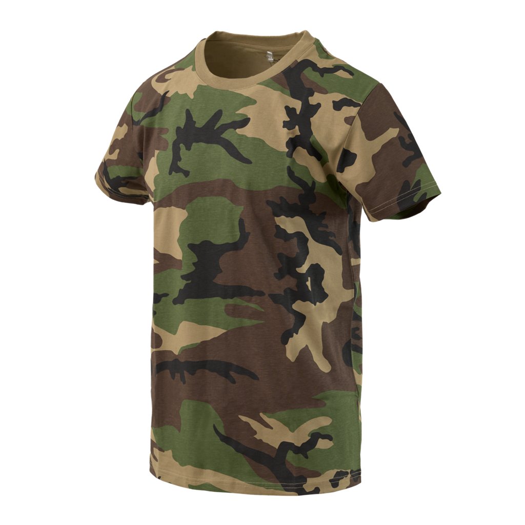 T-Shirt - Cotton - US Woodland — Helikon-Tex