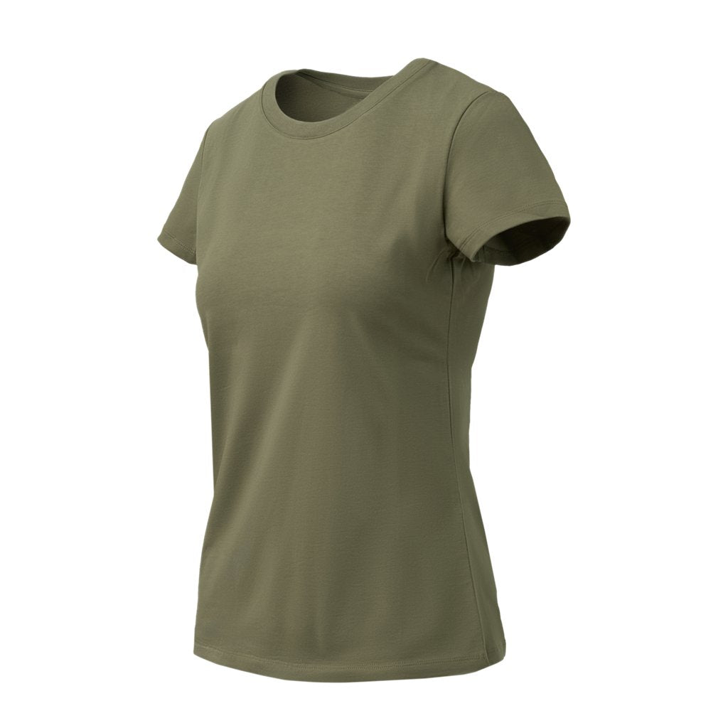 Women's T-shirt Slim Organic - Olive Green — Helikon-Tex