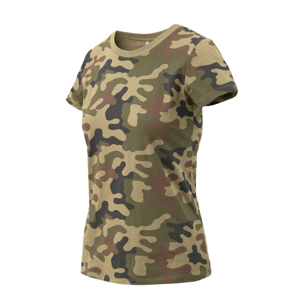 Women's T-shirt Slim Organic - PL Woodland — Helikon-Tex