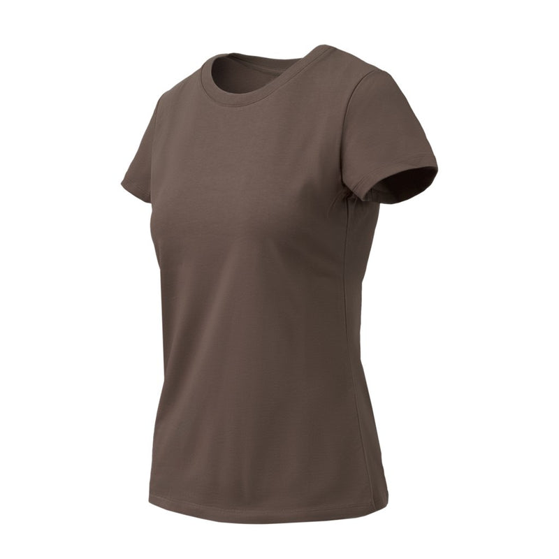 Women's T-shirt Slim Organic - Earth Brown