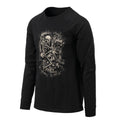T-shirt Long Sleeve (Fight to the grave) - Black — Helikon-Tex