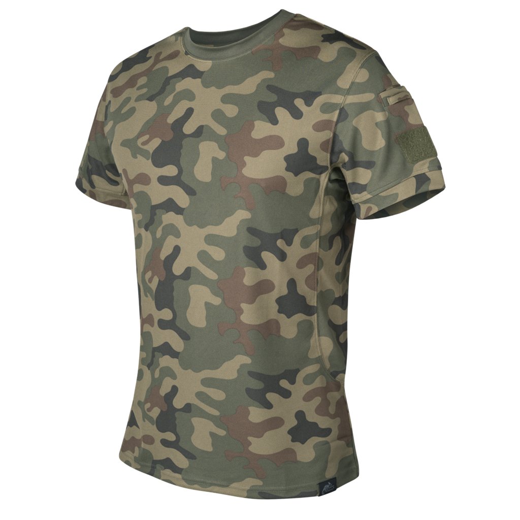 TACTICAL T-Shirt - TopCool - PL Woodland — Helikon-Tex