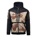 ROGUE Hoodie (FullZip) - Black/6 Color Desert — Helikon-Tex