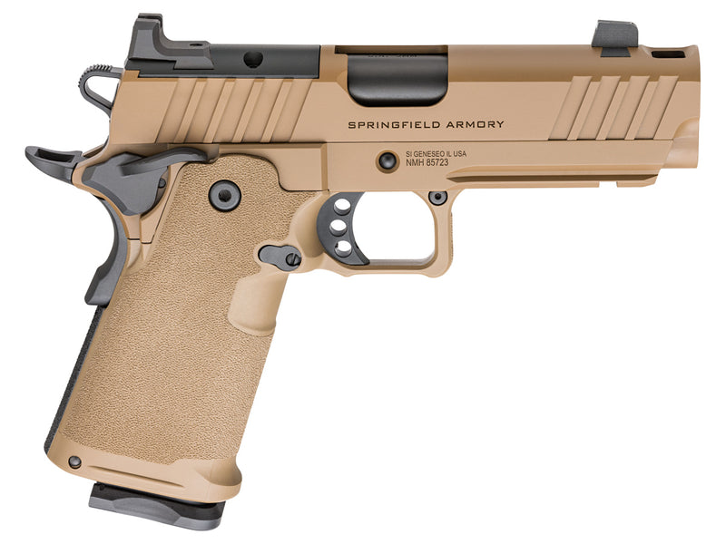 Pištoľ 1911 DS PRODIGY 4.25" AOS COMP, 9x19, Coyote
