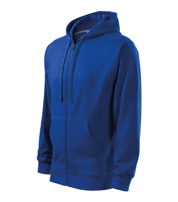 Trendy Zipper 410 Mikina pánska — kráľovská modrá