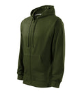 Trendy Zipper 410 Mikina pánska — military