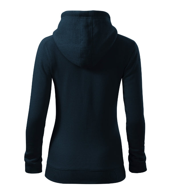 Trendy Zipper 411 Mikina dámska — tmavomodrá