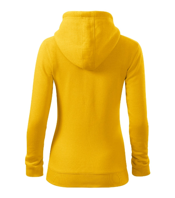 Trendy Zipper 411 Mikina dámska — žltá