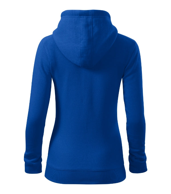 Trendy Zipper 411 Mikina dámska — kráľovská modrá