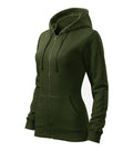 Trendy Zipper 411 Mikina dámska — military