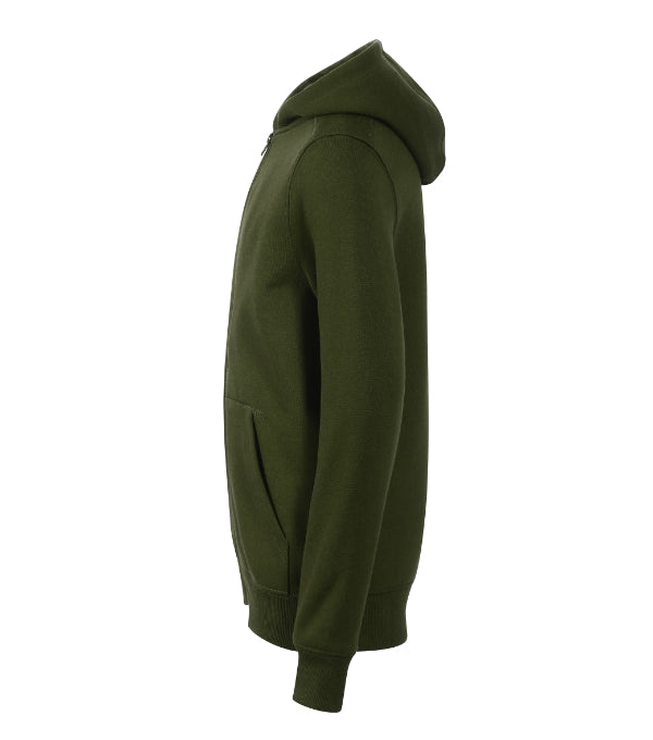Trendy Zipper 412 Mikina detská — military