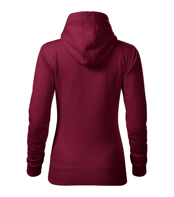 Cape 414 Mikina dámska — garnet