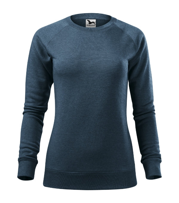 Merger 416 Mikina dámska — tmavý denim melír