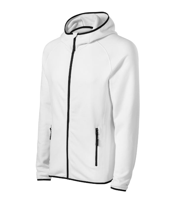 Direct 417 Stretch fleece pánsky — biela
