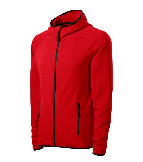 Direct 417 Stretch fleece pánsky — červená