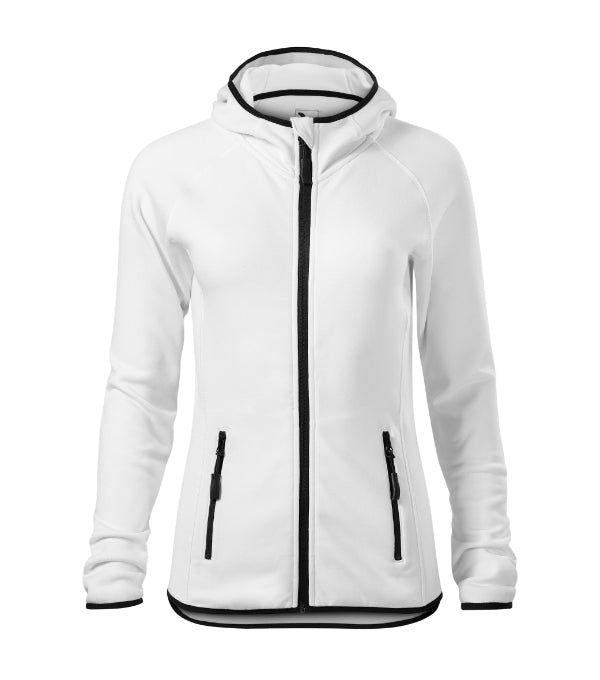Direct 418 Stretch fleece dámsky — biela