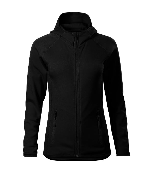 Direct 418 Stretch fleece dámsky — čierna