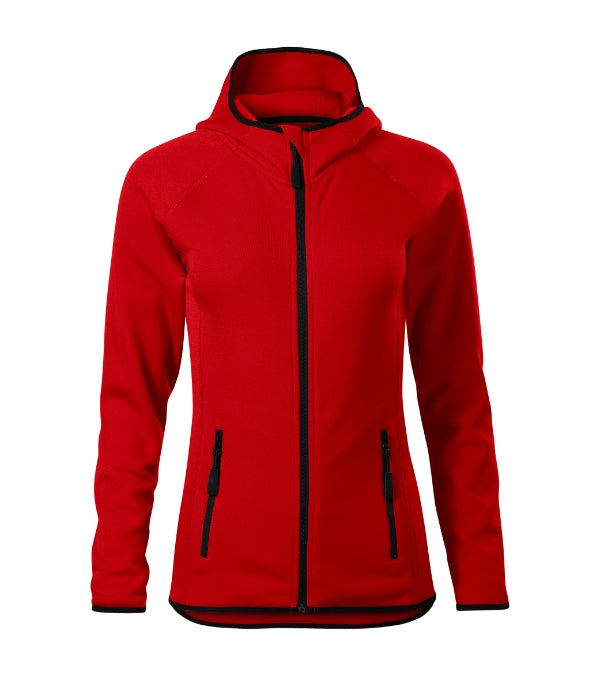 Direct 418 Stretch fleece dámsky — červená