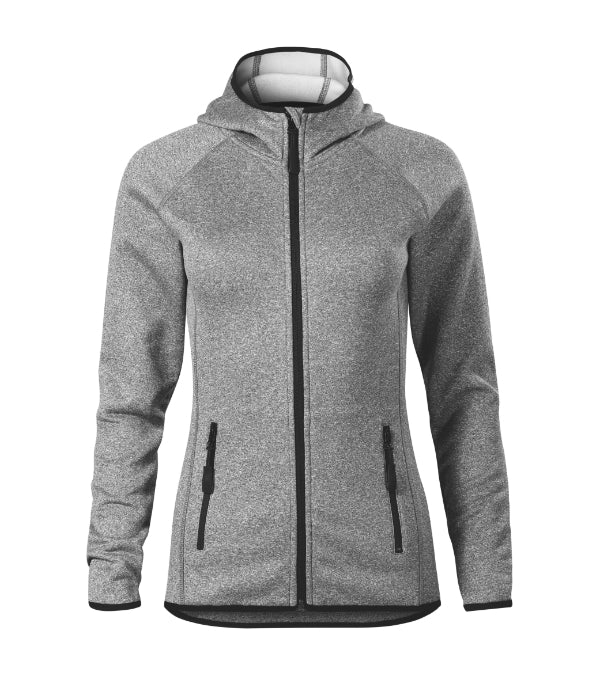 Direct 418 Stretch fleece dámsky — tmavosivý melír
