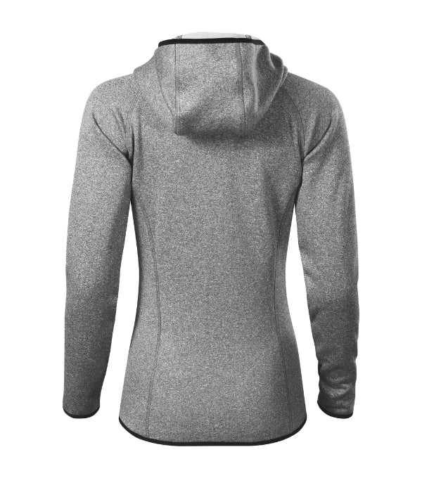 Direct 418 Stretch fleece dámsky — tmavosivý melír