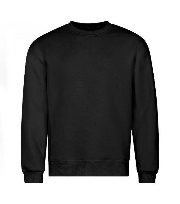 Vibe Crew 430 Mikina unisex — čierna