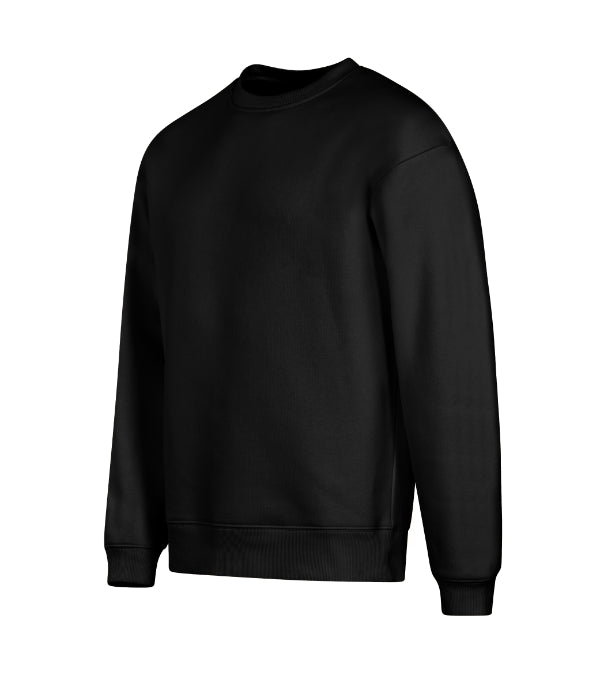 Vibe Crew 430 Mikina unisex — čierna