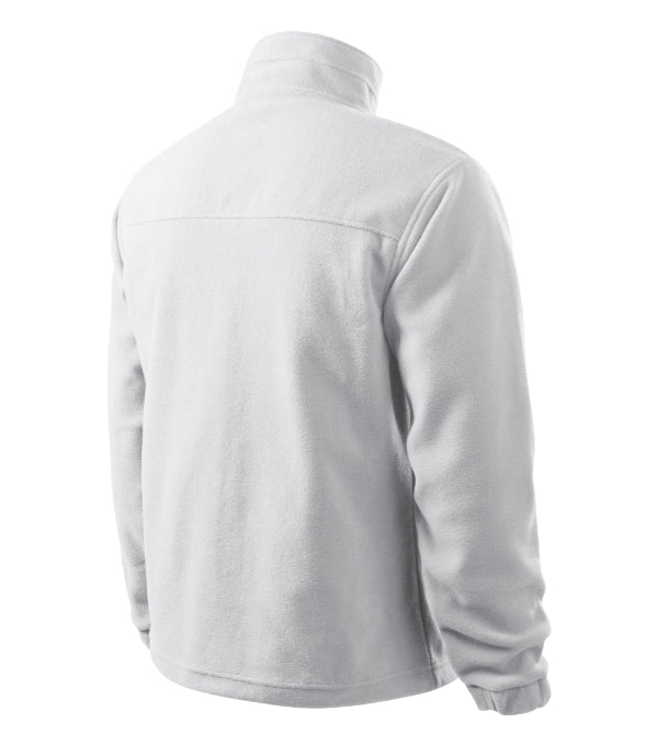 Jacket 501 Fleece pánsky — biela