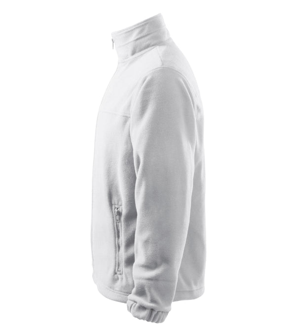 Jacket 501 Fleece pánsky — biela
