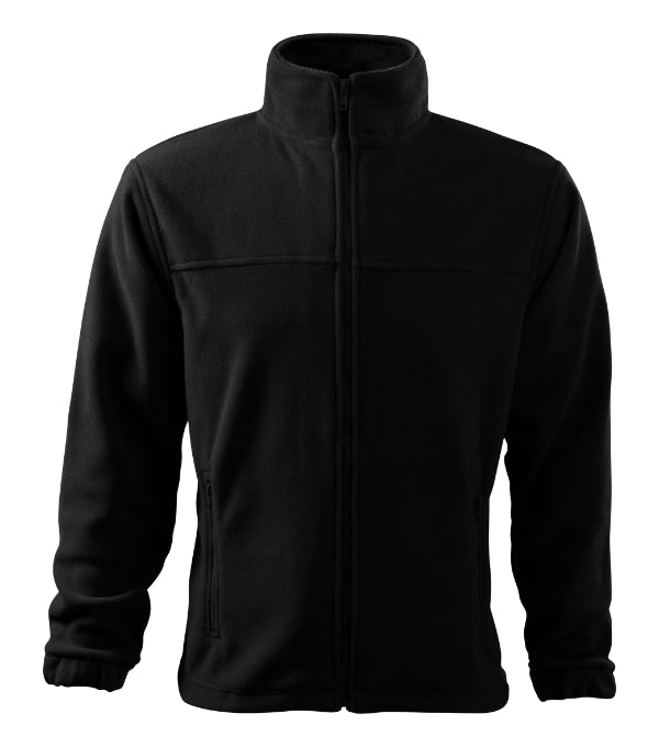 Jacket 501 Fleece pánsky — čierna