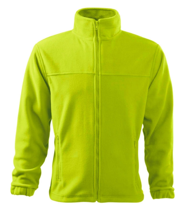 Jacket 501 Fleece pánsky — limetková