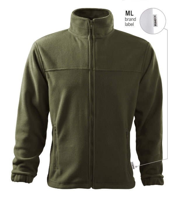 Jacket 501 Fleece pánsky — military 69 (brand label)
