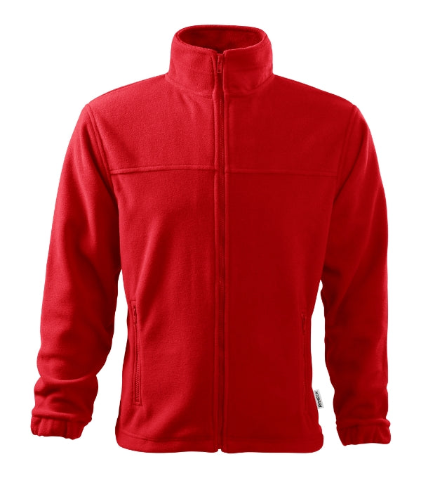 Jacket 501 Fleece pánsky — červená 07 (brand label)