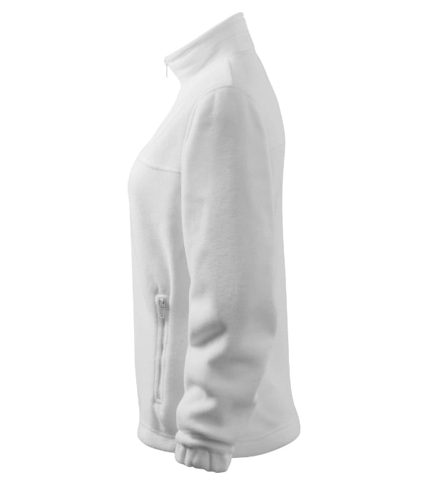Jacket 504 Fleece dámsky — biela