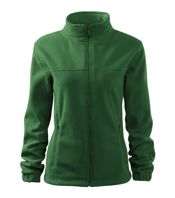 Jacket 504 Fleece dámsky — fľaškovozelená