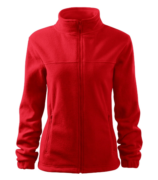 Jacket 504 Fleece dámsky — červená
