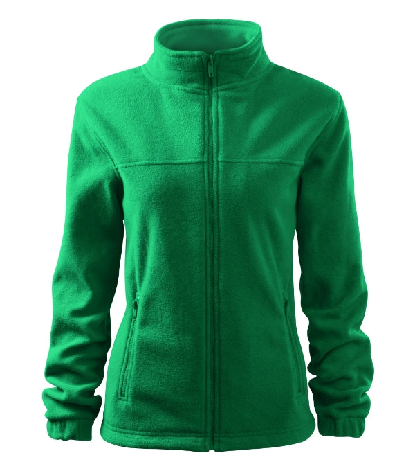 Jacket 504 Fleece dámsky — trávová zelená