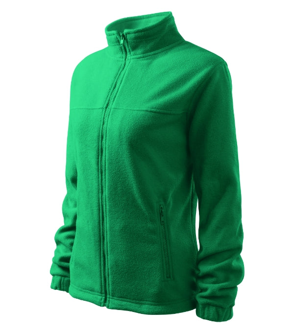 Jacket 504 Fleece dámsky — trávová zelená