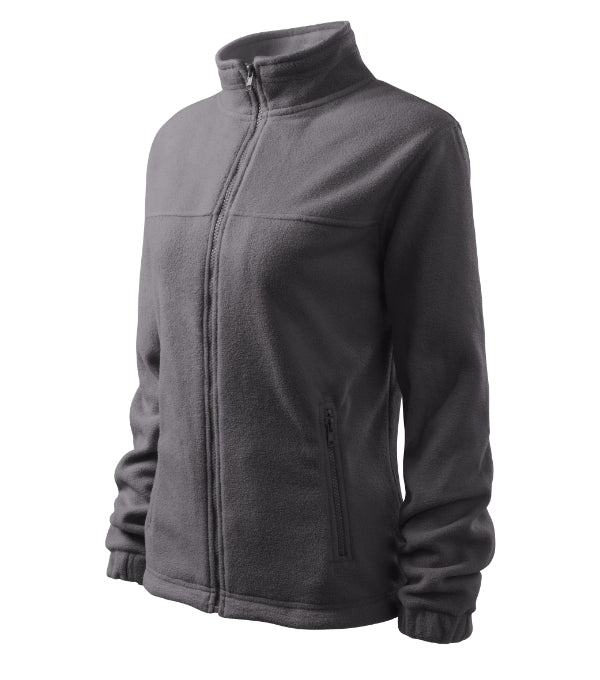 Jacket 504 Fleece dámsky — oceľovo sivá