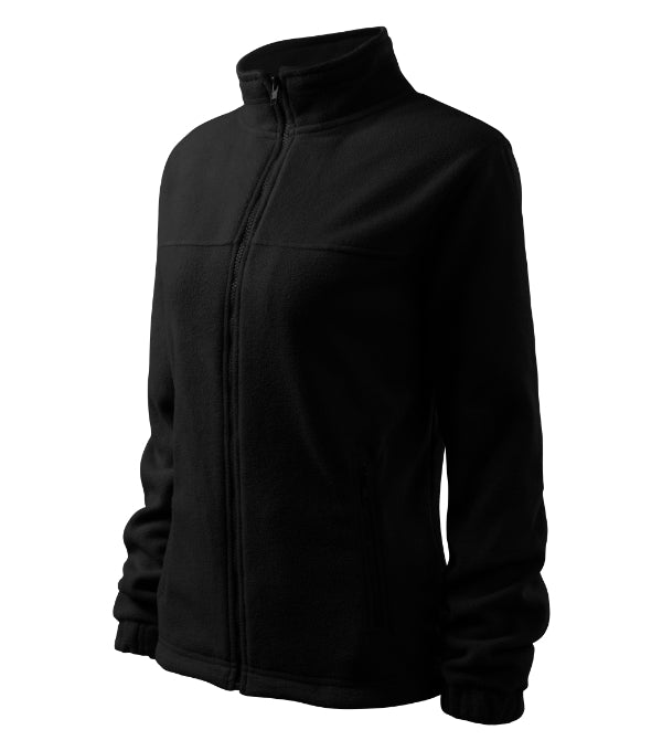 Jacket 504 Fleece dámsky — čierna 01 (brand label)